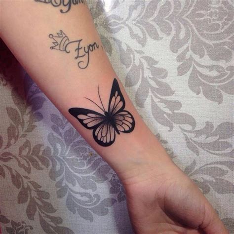 Butterfly Tattoo Above Elbow Meaning Tataraos