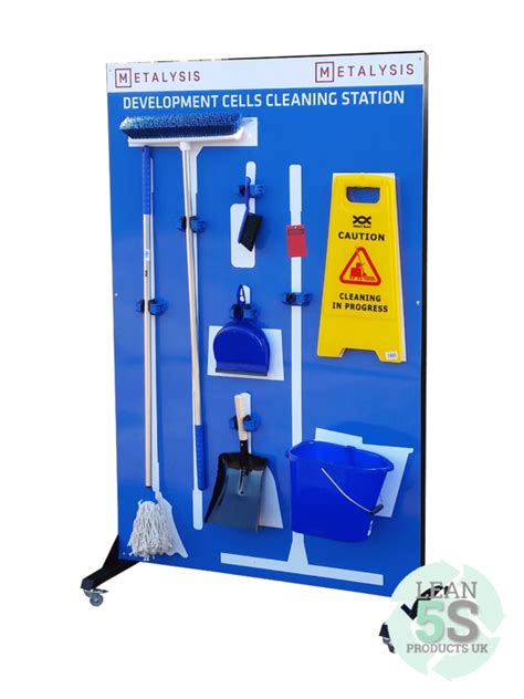 Mobile Cleaning Station For 5s Lean 5s Products Uk