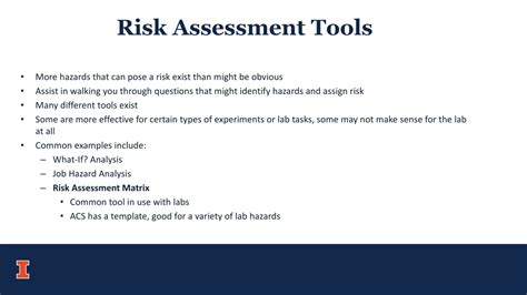 Ppt Experimental Risk Assessment Powerpoint Presentation Free