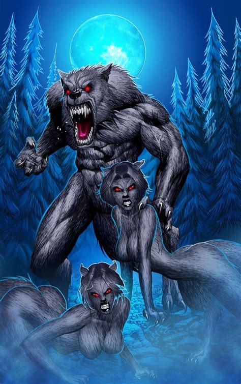 Wolf Pack Werewolf Werewolf Art Vampires And Werewolves