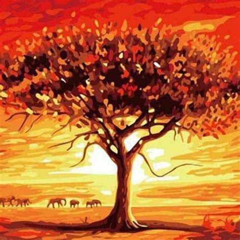 Desert Landscape Diy Painting By Numbers Painting Diy Painting