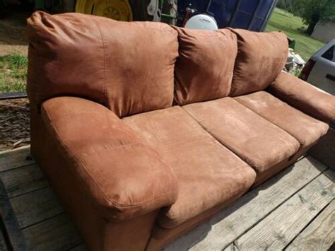 Light Brown Leather Sleeper Sofa Odditieszone