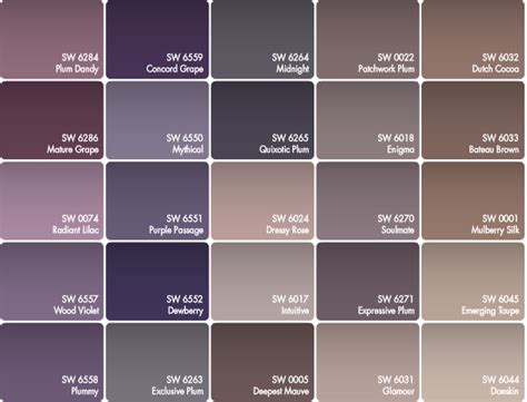 Bedroom Paint Colors Grey Purple Paint Colors Purple Paint