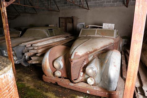 Over 18 Million Worth Of Classic Cars Found In A 100 Year Old French