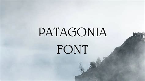 Patagonia Font Free Download
