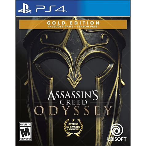 Assassin S Creed Odyssey Steelbook Gold Edition Ubisoft PlayStation 4