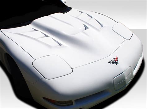 1997 2004 Chevrolet Corvette Fiberglass Hoods Duraflex Body Kits
