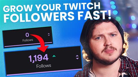 How To Get Twitch Followers Fast Twitch Affiliate Guide Youtube