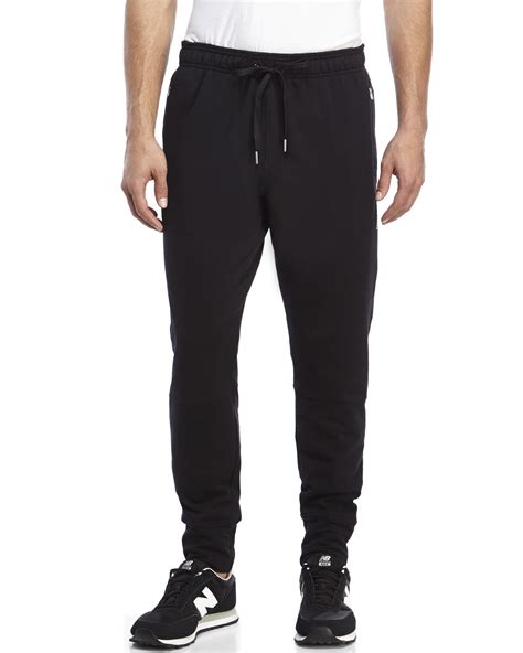 Reebok Zip Pocket Sweatpants In Black For Men Lyst