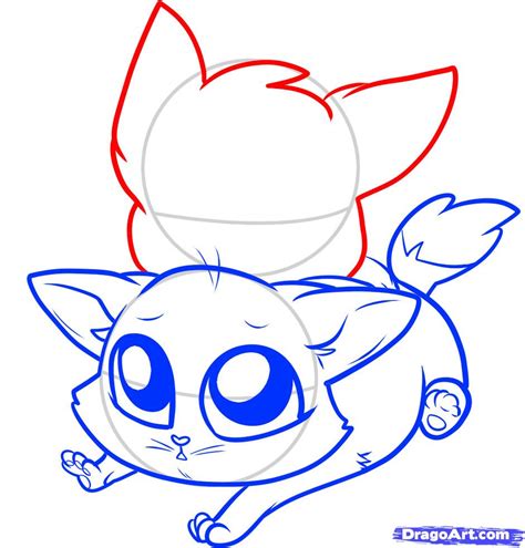 Anime cats are an entire genre of their own. How to Draw Chibi Cats, Step by Step, Chibis, Draw Chibi, Anime, Draw Japanese Anime, Draw Manga ...