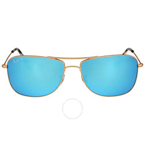 Ray Ban Polarized Blue Mirror Sunglasses Ray Ban Sunglasses Jomashop