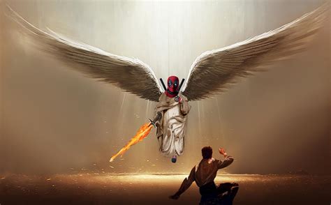 4 Best Uallracing Images On Pholder Deadpool Angel With A Flaming Sword
