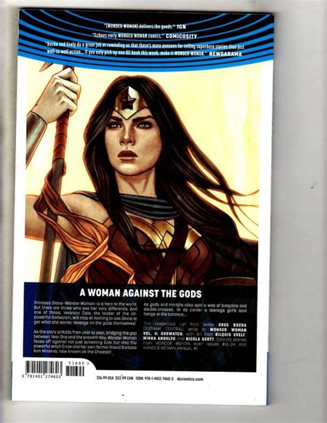 Godwatch Wonder Woman Vol 4 Dc Comics Tpb Graphic Novel Comic Book