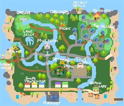New horizons on the nintendo switch, a gamefaqs message board topic titled finally finished my island layout. My plans for Jellyfish Island! : horizondesigns | Passage ...