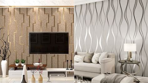 Modern Wallpaper Designs For Living Room Baci Living Room