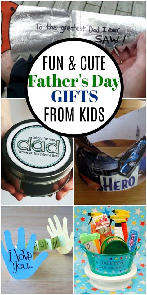 This List Of Homemade Fathers Day Ts From Kids Will Show Dad The