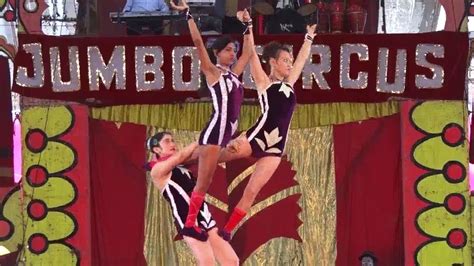 Acrobatic In The Jumbo Circus 3 Female Performers Bombay Circus Youtube