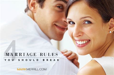 4 Marriage Rules You Should Break