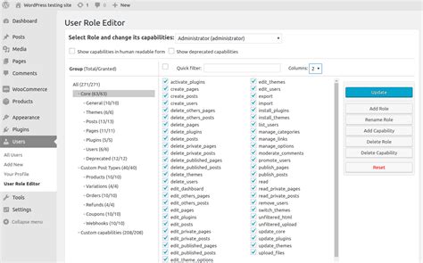 Assign new created roles or capabilities directly to the user. User Role Editor WordPress plugin