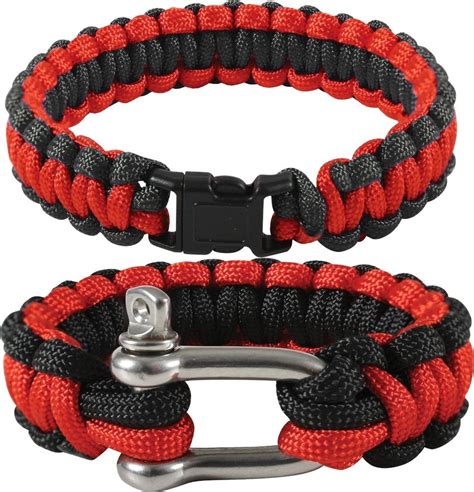 High service and fast shipping Thin Red Line Paracord Bracelet Support Firefighters Fire Dept FD FDNY #Rothco | Army navy store ...