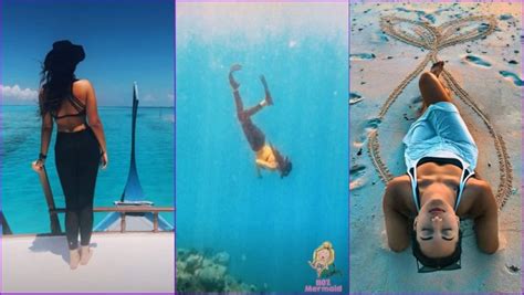 Sonakshi Sinhas Maldives Vacation Photos From Slaying In Bikini To Swimming With Turtles