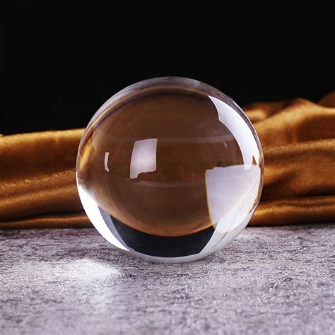 7cm Clear Crystal Ball Glass Magic Ball For Sale Photography Decoration