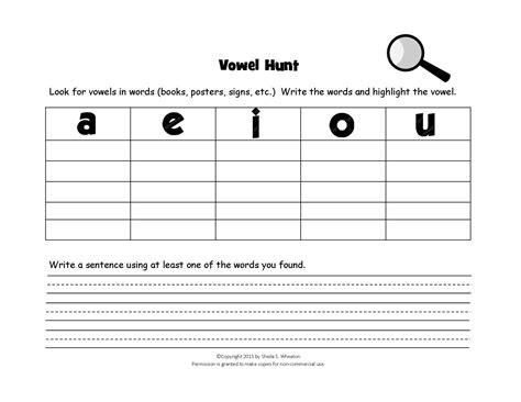 So through this website, i plan to provide various worksheets on different subjects to help interested kids, parents, and teachers. Vowel Hunt Game: Kids have fun finding words with short ...
