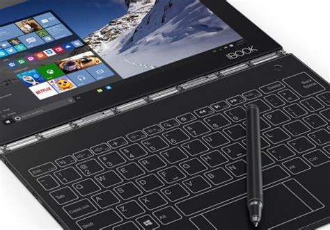 The Lenovo Yoga Book Is A Portable Clever 2 In 1 Tablet Techspot
