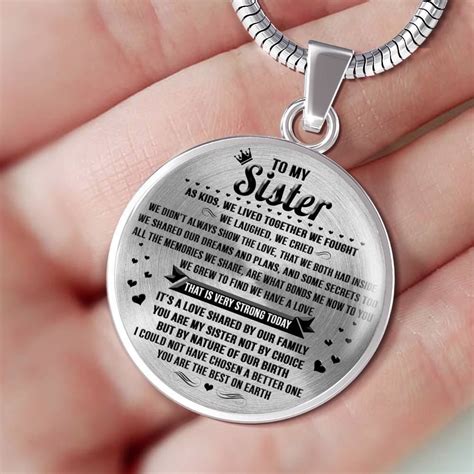 Happy birthday messages for friends on facebook best happy birthday quotes for sister in hindi emotional happy birthday quotes for father in happy birthday shayari for brother in hindi. To My Sister Pendant Luxury Necklace - From Brother. Best ...