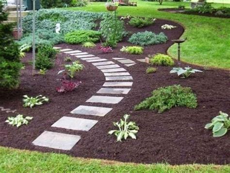 Awesome 30 Newest Stepping Stone Pathway Ideas For Your Garden Gravel Garden Garden Walkway