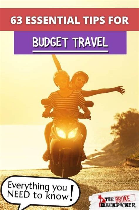 63 Travel Tips For Broke Backpackers In 2024
