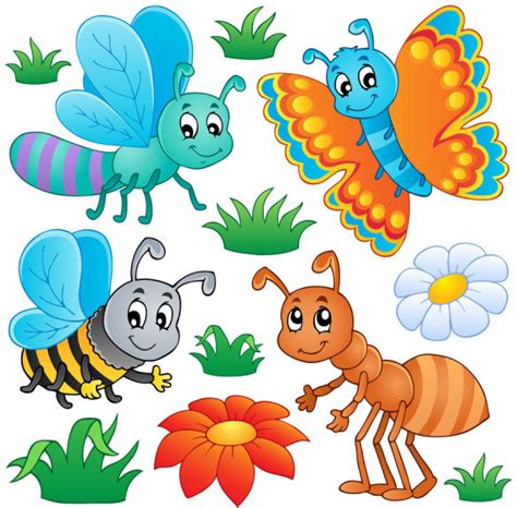 Cartoon Insect Bug Free Vector Download 15946 Free Vector For