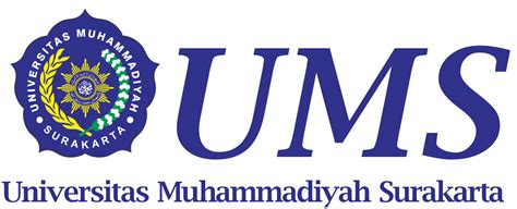Logo Ums Universitas Muhammadiyah Surakarta Format Png Laluahmad Com