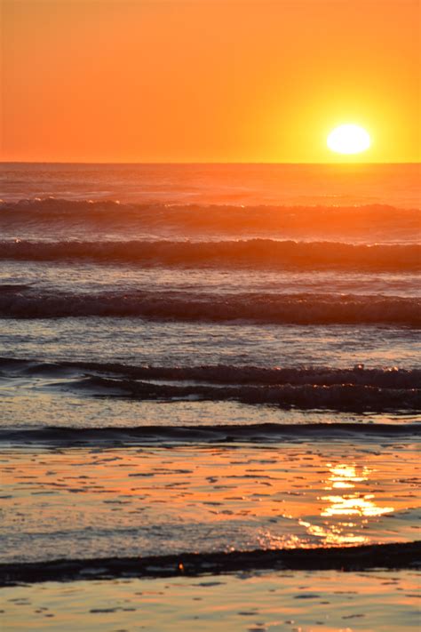 Sunset Over The Pacific Ocean In 2020 Sunset Pacific Ocean Ocean