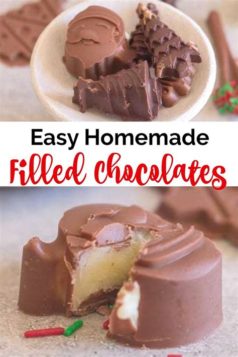 It consists of a blend of silicon. Easy Homemade Filled Chocolates, a delicious filled ...