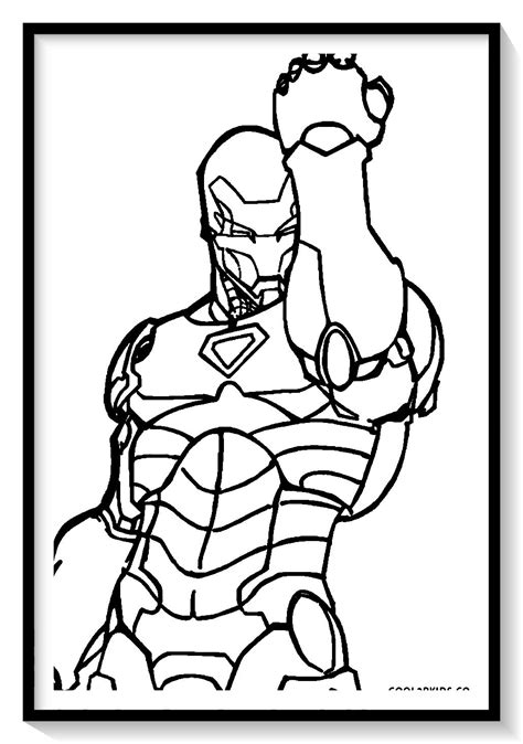 💪💪 Dibujos de iron man para colorear en linea 💪💪 colorear e imprimir