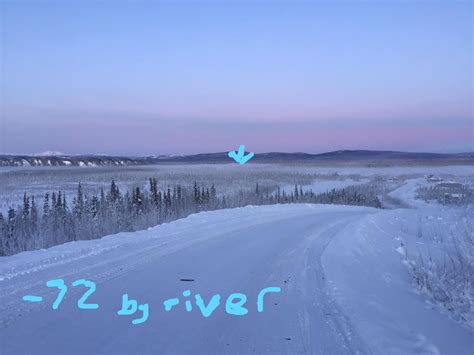 Meanwhile It Is 72°f In Allakaket Alaska Down On The River Photo By