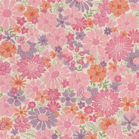 Free Download Pink Floral Vintage Wallpaper Astek Inc We Heart It
