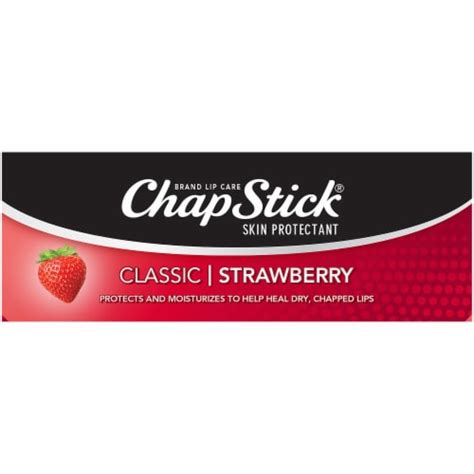 Chapstick Classic Strawberry Lip Balm 015 Oz Ralphs