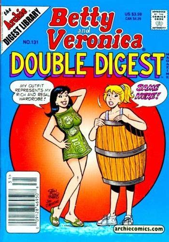 Betty And Veronica Betty Is Wearing A Barrel Betty And Veronica