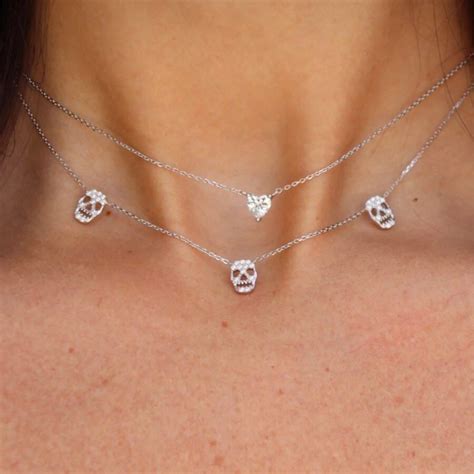 Minimal Minimalist European Women 925 Sterling Silver Chain Necklace