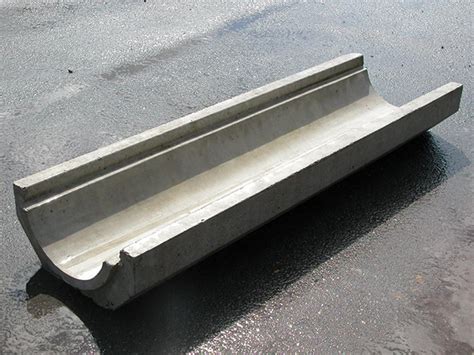 Half Round Precast Concrete Drain Best Drain Photos Primagem Org