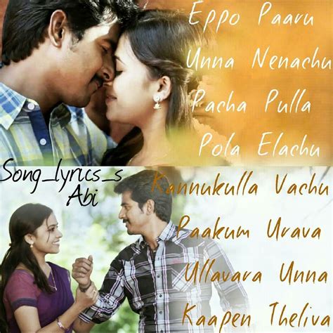 Here you can download any video even new tamil malaysia love song 2019 from youtube, vk.com, facebook, instagram, and many other sites for free. Idea by S.Balaji sb on Tamil song's lyrics | Cool lyrics ...