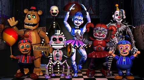 All The Characters Five Nights At Freddy S Amino Reverasite
