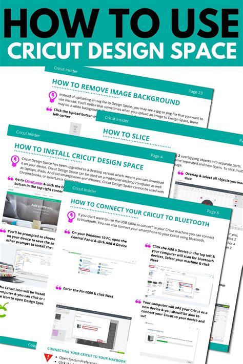 Cricut Insider eBook | Cricut, How to use cricut, Cricut projects beginner