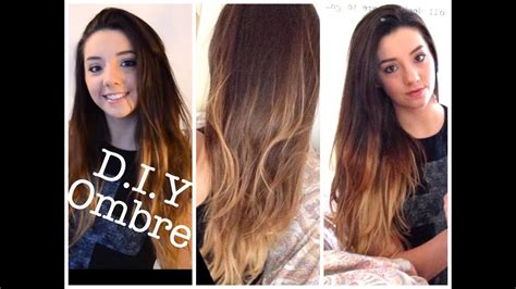 Good hair care reciprocates healthy lifestyle. DIY Balayage at Home / Ombre Tutorial & Demo ...
