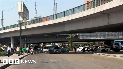 Man Detained After Blast Near Us Embassy In Cairo Bbc News