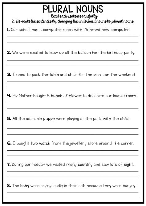 10 Grammar Worksheets For Grade 6 Worksheets Decoomo