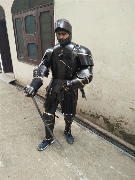 Medieval Full Body Armor Suit Undead Knight Fighting Armor Norway