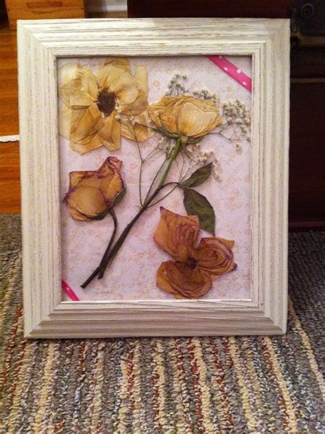 Framed Pressed Dried Flowers Diy Dried Flowers And Frame Pressed